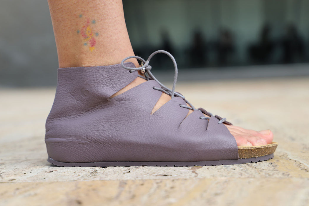 FLOW ECO lace-up sandals ankle